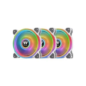 ThermalTake Riing Quad 12 RGB Radiator Fan TT Premium Edition 3 Pack - White