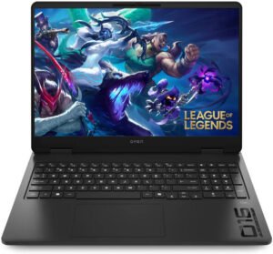 HP OMEN Gaming Laptop, 16" 2K 144Hz FHD IPS Display, Intel Core Ultra 7 255H, 16GB RAM, 1TB SSD, GeForce RTX 5060 8GB GPU, English Keyboard, Windows 11 Home, Shadow Black