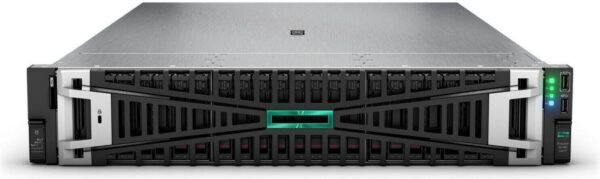 HPE ProLiant DL380 Gen11 Server, Intel Xeon Silver 4509Y, 32GB RRAM, MR408i-o Gen11 x8 Lanes 4GB Cache, Broadcom BCM5719 1Gb 4-port, 1x 1000W PS