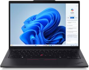 Lenovo ThinkPad T14 Gen 5 Laptop, 14" WUXGA IPS 60Hz Touch Display, Intel Core Ultra 7 165U, 32GB RAM, 512GB SSD, Intel Graphics, English Keyboard, Windows 11 Pro, Black