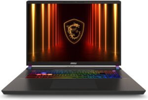 MSI Vector 17 HX AI A2XWJG Gaming Laptop, 17" QHD+ IPS 240Hz Display, Intel Core Ultra 9 275HX, 32GB RAM, 1TB SSD, GeForce RTX 5090 24GB, English Keyboard, No OS, Cosmos Gray
