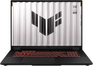 ASUS TUF Gaming A18 FA808UP Laptop, 18" WQXGA IPS 240Hz Display, AMD Ryzen 7 260, 32GB RAM, 1TB SSD, GeForce RTX 5070 8GB GPU, English-Arabic K/B, Win11Home, Jaeger Gray