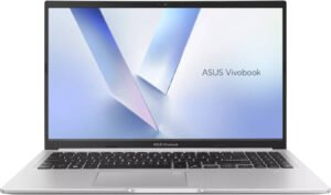 ASUS Vivobook 15 M1502YA Laptop, 15.6" FHD IPS 60Hz Display, AMD Ryzen 7 7730U, 8GB RAM, 512GB SSD, AMD Radeon Graphics, English Keyboard, No OS, Silver