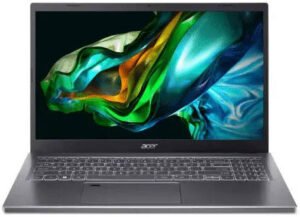 Acer Aspire Intel Laptop, 15.6" FHD IPS Display, Intel Core i5 13420H Processor, 8GB RAM, 512GB SSD, Intel UHD Graphics, English Keyboard, No Operating System, Silver