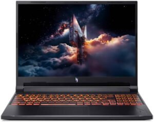 Acer Nitro V 16 ANV16-42-R96P Gaming Laptop, 16" WUXGA IPS 180Hz Display, AMD Ryzen 7 260 Processor, 16GB RAM, 512GB SSD, GeForce RTX 5050 8GB GPU, English K/B, Win11, Black