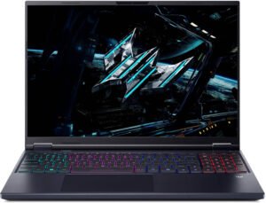 Acer Predator Helios Neo 16 AI Gaming Laptop, 16" WQXGA OLED 240Hz Display, Inlet Core Ultra 9 275HX, 16GB RAM, 1TB SSD, GeForce RTX 5090 24GB GPU, English K/B, No OS, Black