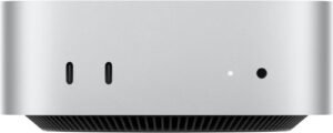Apple Mac Mini Desktop Computer, Apple M4 Pro Chip with 14-core CPU, 20-core GPU, 16-core Neural Engine, 48GB RAM, 1TB SSD, 3x Thunderbolt 4 Ports, HDMI Port, 2x USB-C Ports, Silver