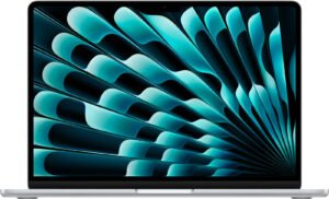 Apple MacBook Air Laptop, 13.6" Liquid Retina Display, M4 Chip with 10-Core CPU, 10-Core GPU, 16-Core Neural Engine, 16GB RAM, 1TB SSD, English Magic Keyboard, MacOS, Silver