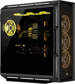 CryoStrike Gaming PC - Intel Core Ultra 9 285K 24 Cores 24 Threads, NVIDIA RTX 5090 32GB, 32GB DDR5 RAM 6000MHz, 2TB SSD Gen 5, 1200W 80 PLUS PSU, Wi-Fi + BT, Custom Water Cooling