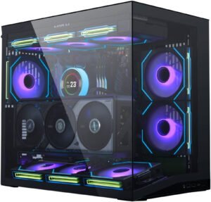 DYNAMIC MINI Gaming PC - Intel Core Ultra 7 265KF 20 Cores 20 Threads, NVIDIA RTX 5070 Ti 16GB, 32GB DDR5 RAM 6000MHz, 1TB SSD Gen 4, 750W 80 PLUS PSU, 360mm Liquid Cooler, Wi-Fi + BT