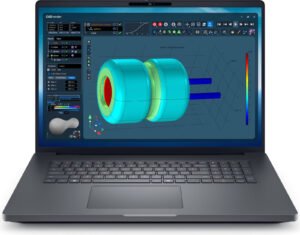 Dell Pro Max 18 Plus Laptop, 18" QHD+ Display, Intel Core Ultra 7 265HX, 64GB RAM, 1TB SSD, NVIDIA RTX PRO 3000 Blackwell 12GB Graphics, Backlit English Keyboard, Win11Pro