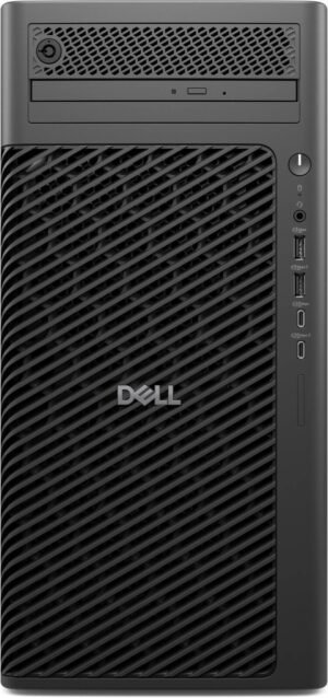 Dell Pro Max Tower T2 Workstation Desktop Computer, Intel Core Ultra 7 265K, 32GB RAM, 1TB SSD, Intel UHD Graphics 770, MS116 Mouse + English KB216 Keyboard, No OS, Black
