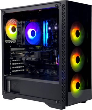 Elite Gaming PC - Intel Core Ultra 5 225F 10 Cores 10 Threads, NVIDIA RTX 5060 Ti 8GB, 16GB DDR5 RAM 6000MHz, 1TB SSD Gen 4, 750W 80 PLUS PSU, Tower CPU Coooler, Wi-Fi + BT