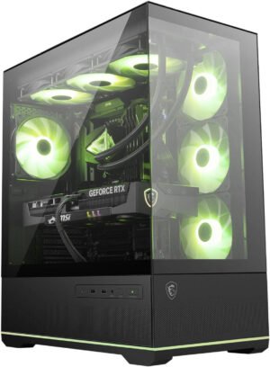 FragMachine Gaming PC - Intel Core Ultra 7 265KF 20 Cores 20 Threads, NVIDIA RTX 5070 Ti 16GB, 32GB DDR5 RAM 6000MHz, 2TB SSD Gen 5, 750W 80 PLUS PSU, 360mm Liquid Cooler, Wi-Fi + BT