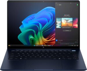 HP EliteBook Ultra G1i Next Gen AI Laptop, 14" 2.8K OLED Touch Display, Intel Core Ultra 7 258V, 32GB RAM, 1TB SSD, Intel Arc Graphics, English-Arabic K/B, Windows 11 Pro, Atmospheric Blue