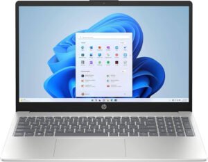 HP Laptop fd0113dx Laptop, 15.6" HD LED Display, Intel Core i3 - N305, 8 GB RAM, 128 GB SSD, Intel UHD Graphics, English Keyboard, Window 11, Natural Silver