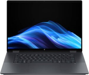 HP OmniBook X Flip 2-in-1 Copilot+ PC Laptop, 16" 2K FHD+ IPS Touch Display, Intel Core Ultra 7 256V, 16GB RAM, 1TB SSD, Intel Arc 140V GPU (8GB), English Keyboard, Win11, Eclipse Gray