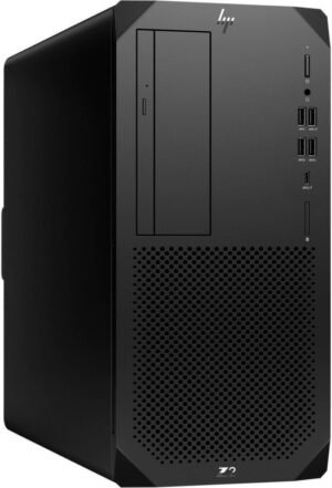 HP Z2 G9 Tower Workstation Desktop Computer, Intel Core i9-14900K Processor, 64GB RAM, 1TB SSD, Intel UHD Graphics 770, With Keyboard & Mouse Included, No OS, Black