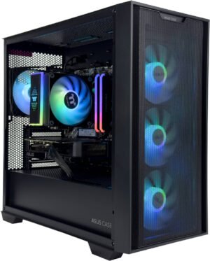 Infinity X Gaming PC - Intel Core Ultra 5 225F 10 Cores 10 Threads, NVIDIA RTX 5060 Ti 16GB, 32GB DDR5 RAM 6000MHz, 1TB SSD Gen 4, 750W 80 PLUS PSU, Tower CPU Cooler, Wi-Fi + BT