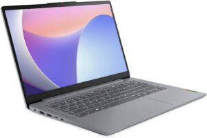Lenovo IdeaPad Slim 3 14IRU8 Laptop, 14" FHD TN Display, Intel Core i3-1315U, 8GB RAM, 512GB SSD, Intel UHD Graphics, Non-Backlit English K/B, Windows 11 Home, Arctic Grey