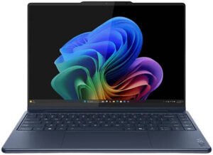 Lenovo Yoga 9 2-in-1 Laptop,14″ 2.8K OLED Touch Display, Intel Core Ultra 7 258V Processor, 32GB RAM, 1TB SSD, Intel Arc Graphics 140V, English Keyboard, Windows 11 Pro, Cosmic Blue