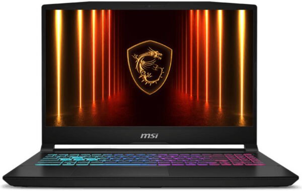 MSI Katana 15 HX B14WGK Gaming Laptop, 15.6" QHD IPS 165Hz Display, Intel Core i9-14900HX, 16GB RAM, 1TB SSD, GeForce RTX 5070 8GB GPU, English-Arabic Keyboard, Win11, Black