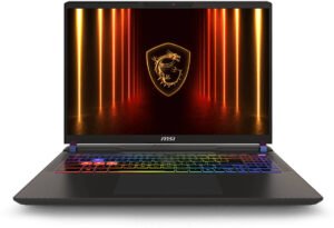 MSI Vector 16 HX AI A2XWHG Gaming Laptop, 16" QHD+ IPS 240Hz Display, Intel Core Ultra 9 275HX, 16GB RAM, 1TB SSD, GeForce RTX 5070 Ti 12GB, English KB, No OS, Cosmos Gray