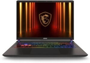 MSI Vector 16 HX AI A2XWIG Gaming Laptop, 16" QHD+ IPS 240Hz Display, Intel Core Ultra 9 275HX, 16GB RAM, 1TB SSD, GeForce RTX 5080 16GB, English Keyboard, Win11, Cosmos Gray