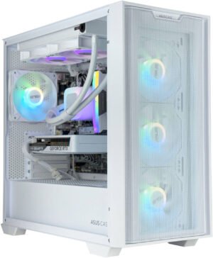 PowerLite Gaming PC - Intel Core Ultra 5 225F, Gigabyte NVIDIA RTX 5060 8GB, 16GB 5200MHz DDR5 RAM, 1TB M.2 PCIe Gen3 NVMe SSD + 650W PSU