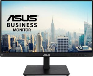 ASUS BE24ECSBT Touch Monitor, 24" IPS Display, FHD Resolution, 75Hz Refresh Rate, 5ms (GtG) Response Time, Projective Capacitive 10-point Touch, 15.7m Color Display, Black