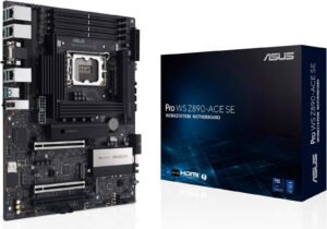 ASUS Pro WS Z890-ACE SE LGA 1851 ATX Motherboard, Intel Z890 Chipset, 4x DDR5 DIMM Slots, Up to 256GB Max Memory, 2x PCIe 5.0 X16 Slots, 4x M.2 Slots