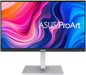 ASUS ProArt PA279CV Display 27" 4K HDR UHD (3840 x 2160) Monitor, IPS, 100% sRGB/Rec. 709, USB-C DisplayPort HDMI USB Hub, Calman Verified, Tilt Pivot Swivel Height Adjustable