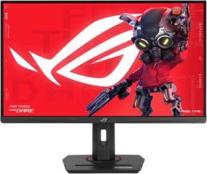 ASUS ROG Strix XG279CNS Gaming Monitor, 27" Fast IPS Display, FHD Resolution, 0.3ms (min.) Response Time, 380Hz Refresh Rate, AMD FreeSync Premium & NVIDIA G-Sync, Black