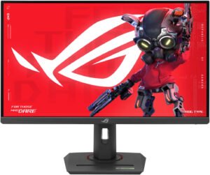 ASUS ROG Strix XG27ACMG Gaming Monitor, 27" Fast IPS Display, WQHD Resolution, 270Hz Refresh Rate, 1ms (GtG) Response Time, NVIDIA G-Sync & AMD FreeSync Premium Technology, Black
