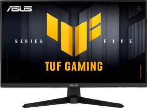 ASUS TUF Gaming Series 5 VG279QM5A Monitor, 27" Fast IPS Display, FHD Resolution, 240Hz Refresh Rate, 0.3ms (Min.) Response Time, AMD FreeSync Premium & NVIDIA G-Sync, Black