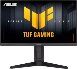 ASUS TUF Gaming VG249QML5A Gaming Monitor, 24" Fast IPS Display, FHD Resolution, 240Hz Refresh Rate, 0.3ms (Min.) Response Time, AMD FreeSync Premium & G-Sync Compatible