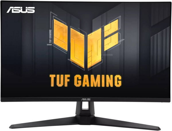 ASUS TUF Gaming VG27UQ1A Monitor, 27" Fast IPS Display, 4K UHD Resolution, 160Hz Refresh Rate, 1ms (GtG) Response Time, NVIDIA G-SYNC Compatible, AMD FreeSync Premium, Black
