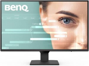 BenQ GW2790Q Monitor, 27" IPS Display, QHD Resolution, 100Hz Refresh Rate, 1ms (MPRT) Response Time, 16.7m Display Color, Built-In 2W x2 Speaker, Eye Comfort, EyeSafe, Flicker-free, Black