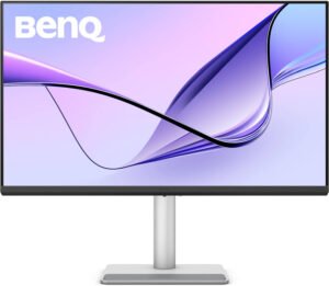 BenQ MA320UP Monitor, 32" IPS Display, 4K UHD Resolution, 60Hz Refresh Rate, 5ms (GtG) Response Time, Eye Comfort 3.0, Flicker-Free, Low Blue Light, Silver