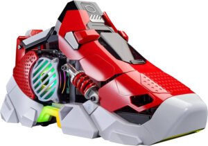 Cooler Master Sneaker X Mini-ITX Case, MF120 Halo Pre-Installed Fan, Flux 360 Special Edition Pre-Installed Radiator, SFX 850W Gold Pre-Installed PSU, 2.5" SSD, Red