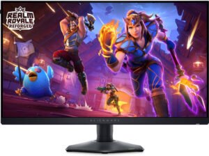 Dell Alienware AW2724HF 27" FHD Gaming Monitor, 360Hz Refresh / 0.5ms Response, Fast IPS, AMD FreeSync Premium, VESA AdaptiveSync, 99% sRGB, HDR 10, 2x DisplayPort, HDMI, USB Type-C, Black