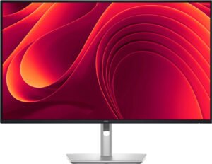 Dell Pro 32 Plus P3225QE USB-C Hub Monitor, 32" IPS Display, 4K UHD Resolution, 100Hz Refresh Rate, 5ms (Fast GtG) Response Time, 1.07b Color Display, Eye Comfort, Silver