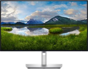 Dell U2725QE UltraSharp 27 Thunderbolt Hub Monitor, 27" IPS Display, 4K UHD Resolution, 120Hz Refresh Rate, 5ms (GtG) Fast Response Time, 1.07b Color Display, Up to 140W USB-C PD