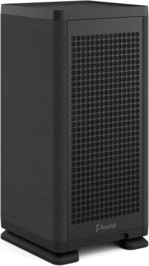 Fractal Mood Mini-ITX SFF Computer Case, 1x 180mm Fan Included, Up to 280mm Radiator & 2x 120mm/140mm Fan Support, Rear Magnetic Filter Mesh, Black