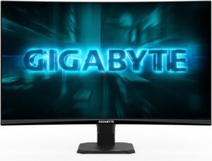 GIGABYTE GS27FC2 Gaming Monitor, 27" VA 1500R Display, FHD Resolution, 240Hz Refresh Rate, 1ms (GTG) Response Time, Adaptive Sync Technology, HDR 10, Low Blue Light, Black