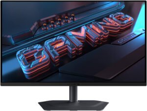 GIGABYTE MO27Q2 Gaming Monitor, 27" QD-OLED Display, QHD Resolution, 240Hz Refresh Rate, 0.03ms (GtG) Response Time, AMD FreeSync Premium Technology, 1.07b Color Display, Black
