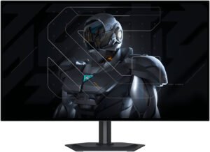 GIGABYTE MO27Q28G Gaming Monitor, 27" WOLED Display, QHD Resolution, 280Hz Refresh Rate, 0.03ms (GtG) Response Time, NVIDIA G-Sync Technology, Black