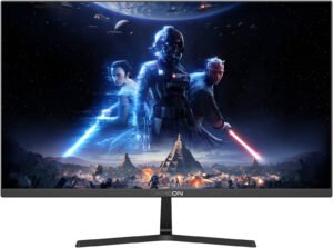 GameON PS24180VA Gaming Monitor, 23.8" FHD VA Display, 180Hz Refresh Rate, 1ms Response Time, G-Sync & AdaptiveSync Technology, 16.7m Color Display, DP & HDMI Output