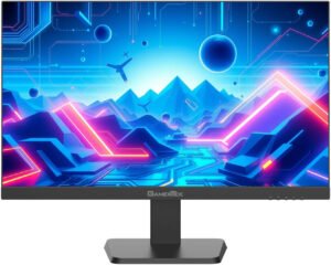 GamerTek Reaper Gaming Monitor, 24" FHD Fast IPS Dispaly, 240Hz Refresh Rate, MPRT 0.5 MS Response Time, 16.7M 8Bit Color, 100% sRGB, FreeSync & Adaptive Sync, Black