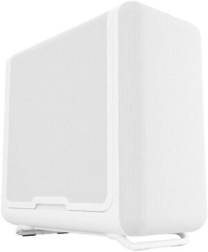 HYTE X50 Air Modern Performance ATX Mid-Tower PC Gaming Case, Full-Coverage Micro-Mesh, Up to 10 Fans x 120mm, 1x 3.5" HDD and 2x 2.5" SSD, Snow White